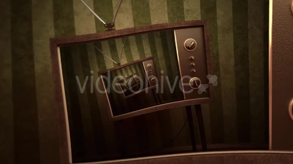 Retro Television Droste Background - Download Videohive 19381857