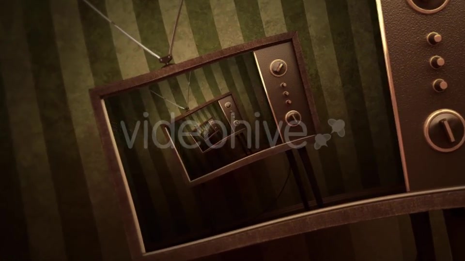 Retro Television Droste Background - Download Videohive 19381857