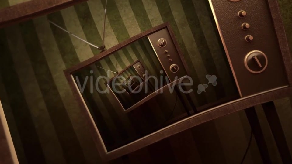 Retro Television Droste Background - Download Videohive 19381857
