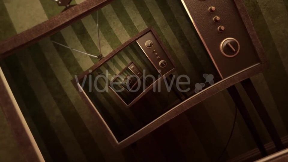 Retro Television Droste Background - Download Videohive 19381857