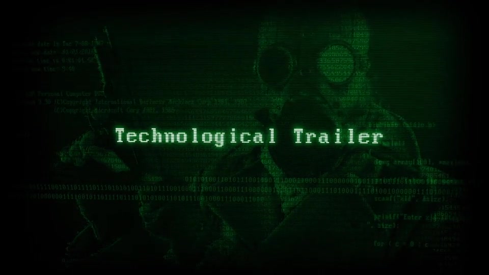 Retro Terminal Glitch Trailer Videohive 14564878 After Effects Image 3