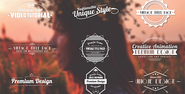 Retro Title Pack - Download Videohive 18880064