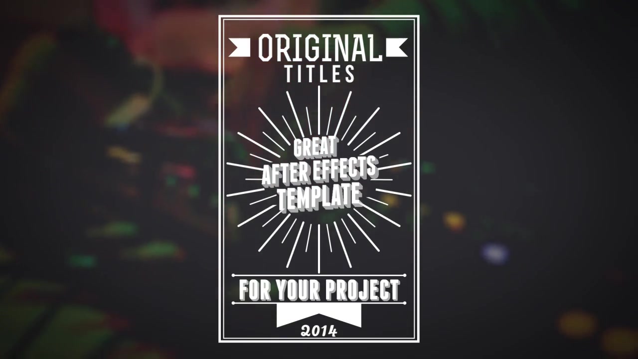 Retro Titles Videohive 7856646 After Effects Image 4