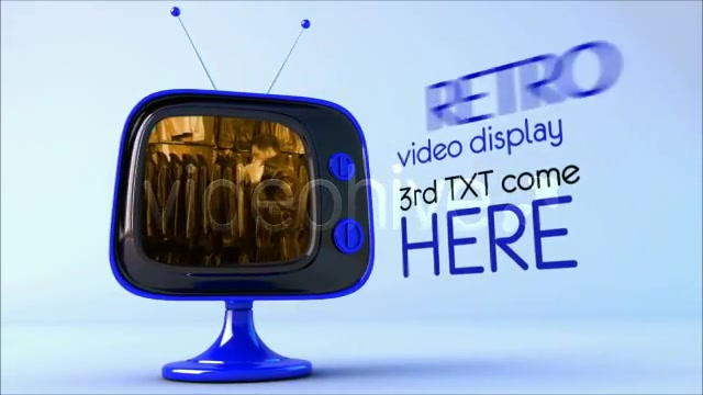 RETRO TV Videohive 147614 After Effects Image 6