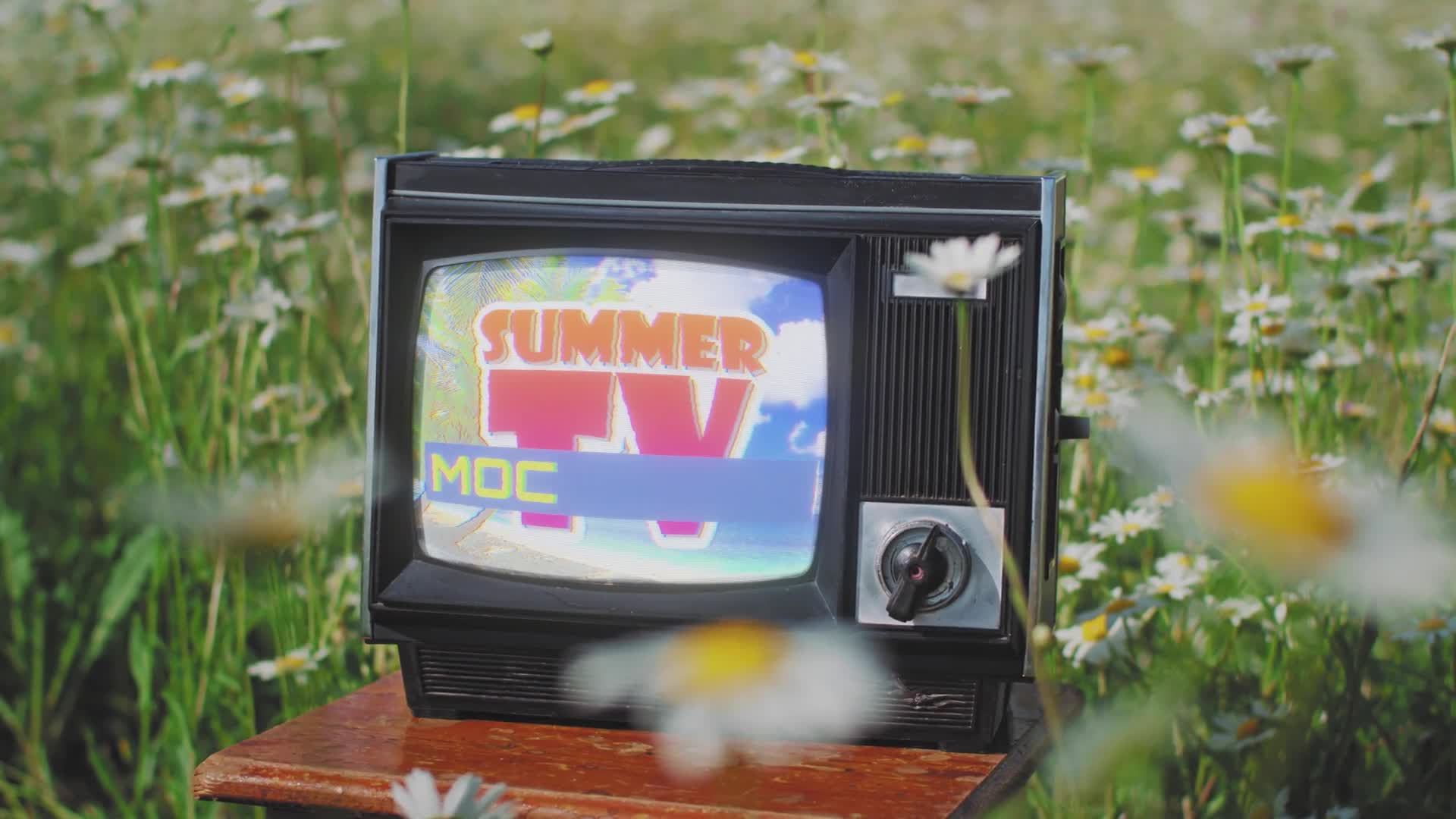 Retro TV Mockup Kit (Summer Edition) Videohive 38858174 After Effects Image 1
