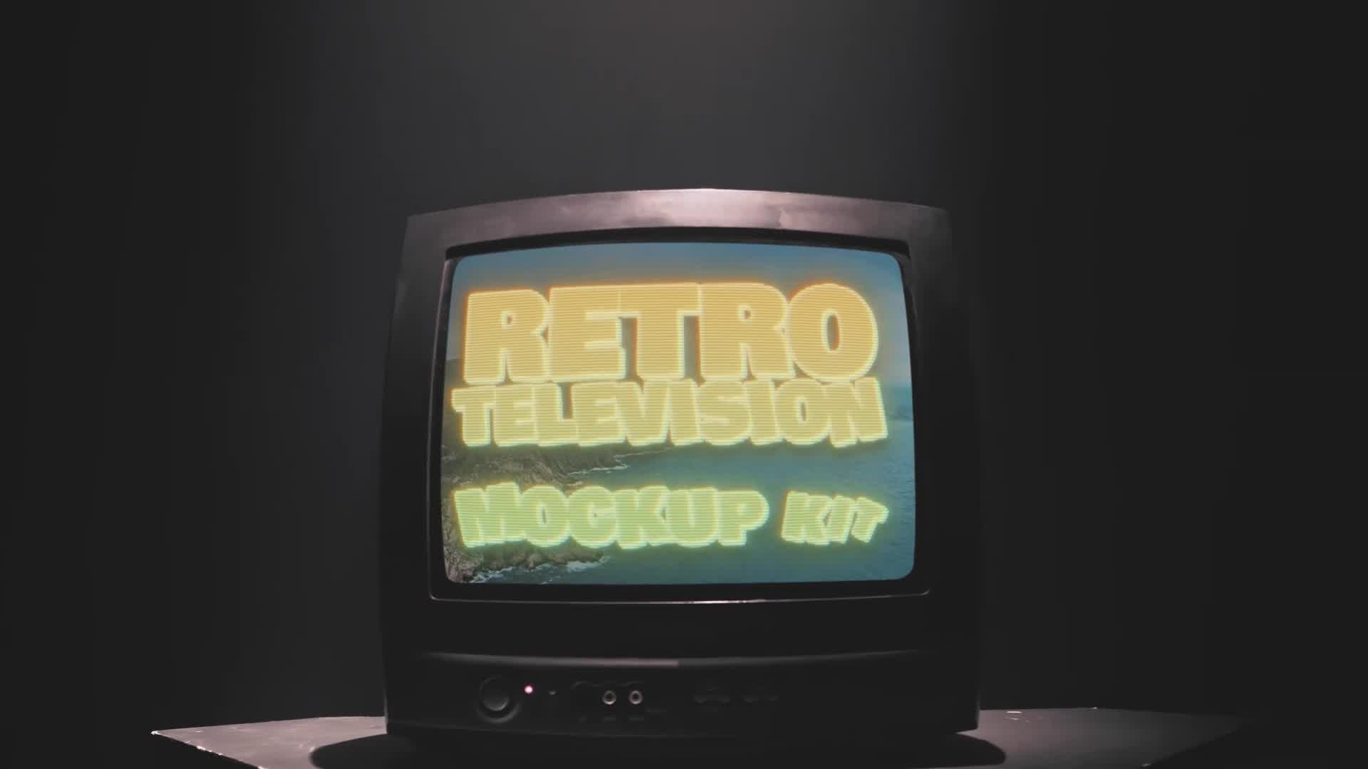 Retro TV Mockup Kit Videohive 36760922 After Effects Image 9