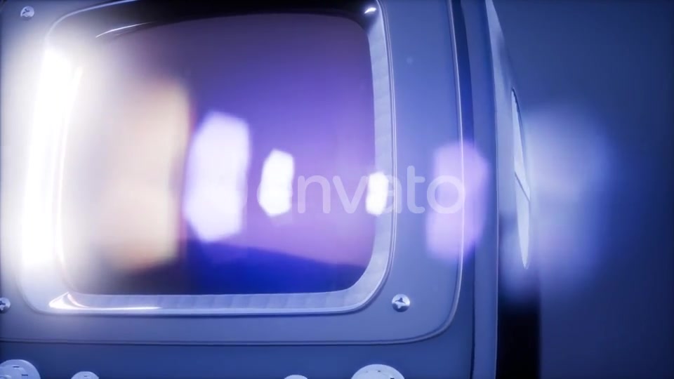 Retro TV on Blue Sky Background - Download Videohive 21722388