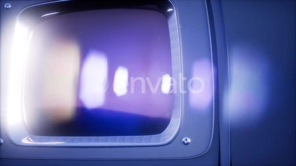 Retro TV on Blue Sky Background - Download Videohive 21902758