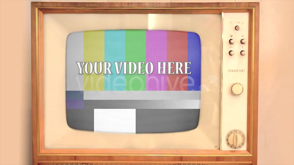 Retro TV with Alpha Channel Videohive 4686960 Motion Graphics Image 4