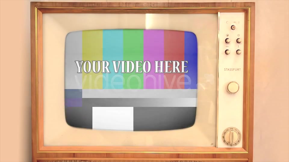 Retro TV with Alpha Channel Videohive 4686960 Motion Graphics Image 5