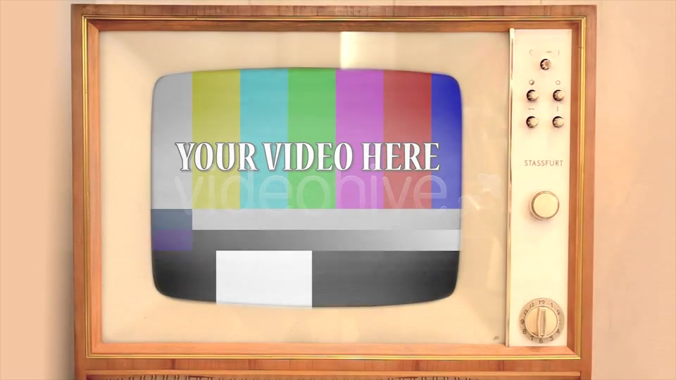 Retro TV with Alpha Channel Videohive 4686960 Motion Graphics Image 6