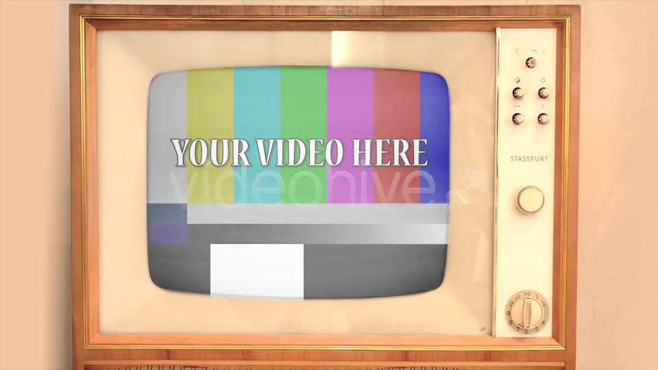 Retro TV with Alpha Channel Videohive 4686960 Motion Graphics Image 7