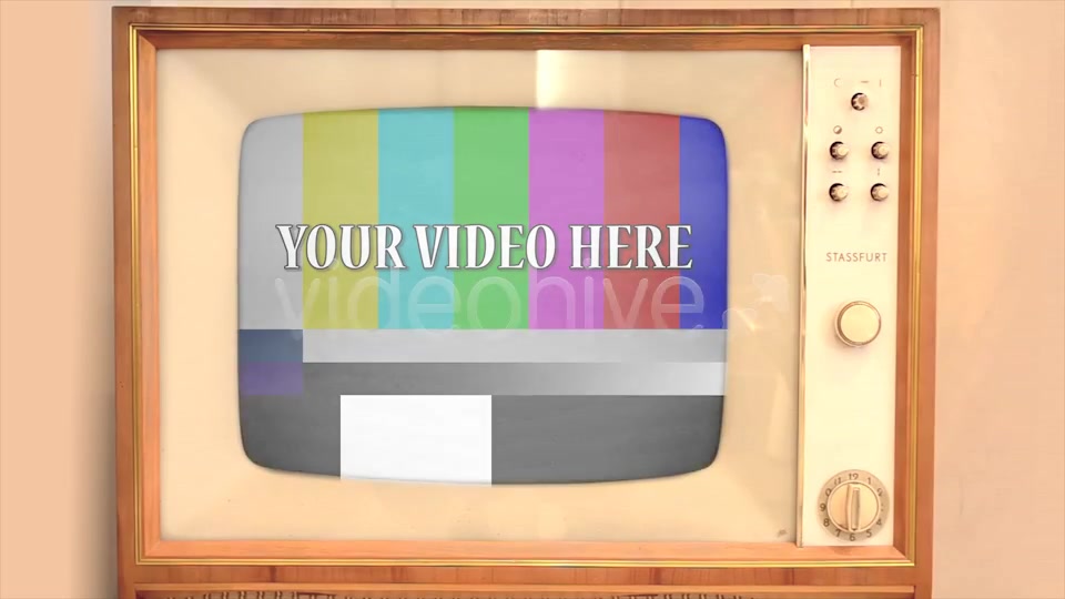 Retro TV with Alpha Channel Videohive 4686960 Motion Graphics Image 8