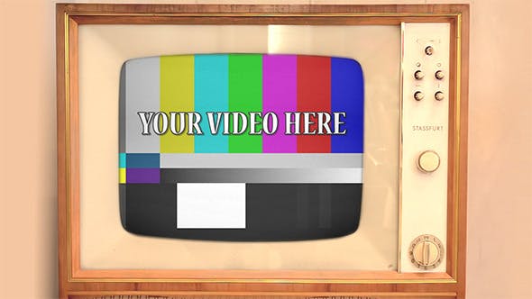 Retro TV with Alpha Channel - 4686960 Videohive Download