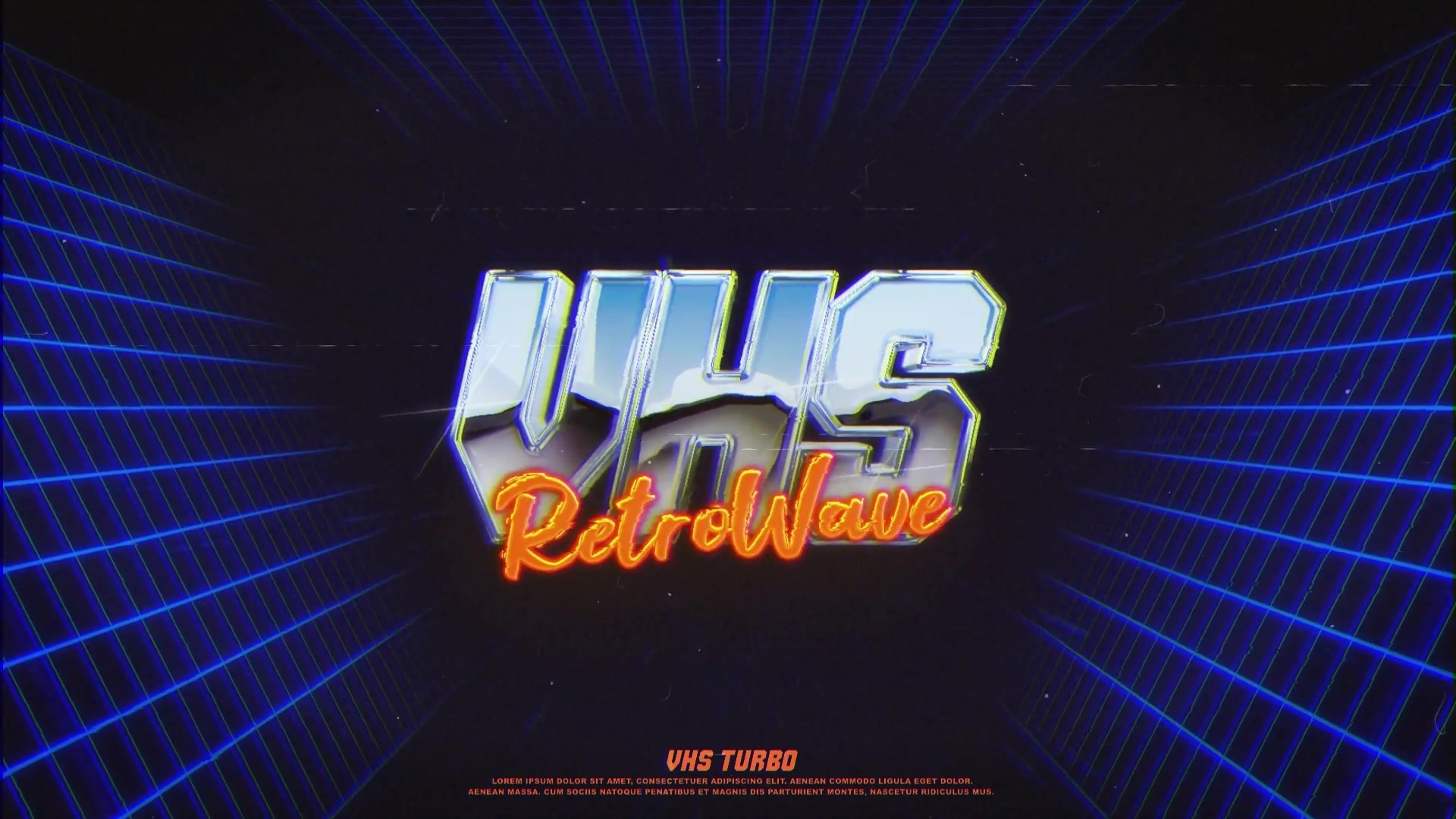 Retro VHS Logo Videohive 24647787 After Effects Image 4