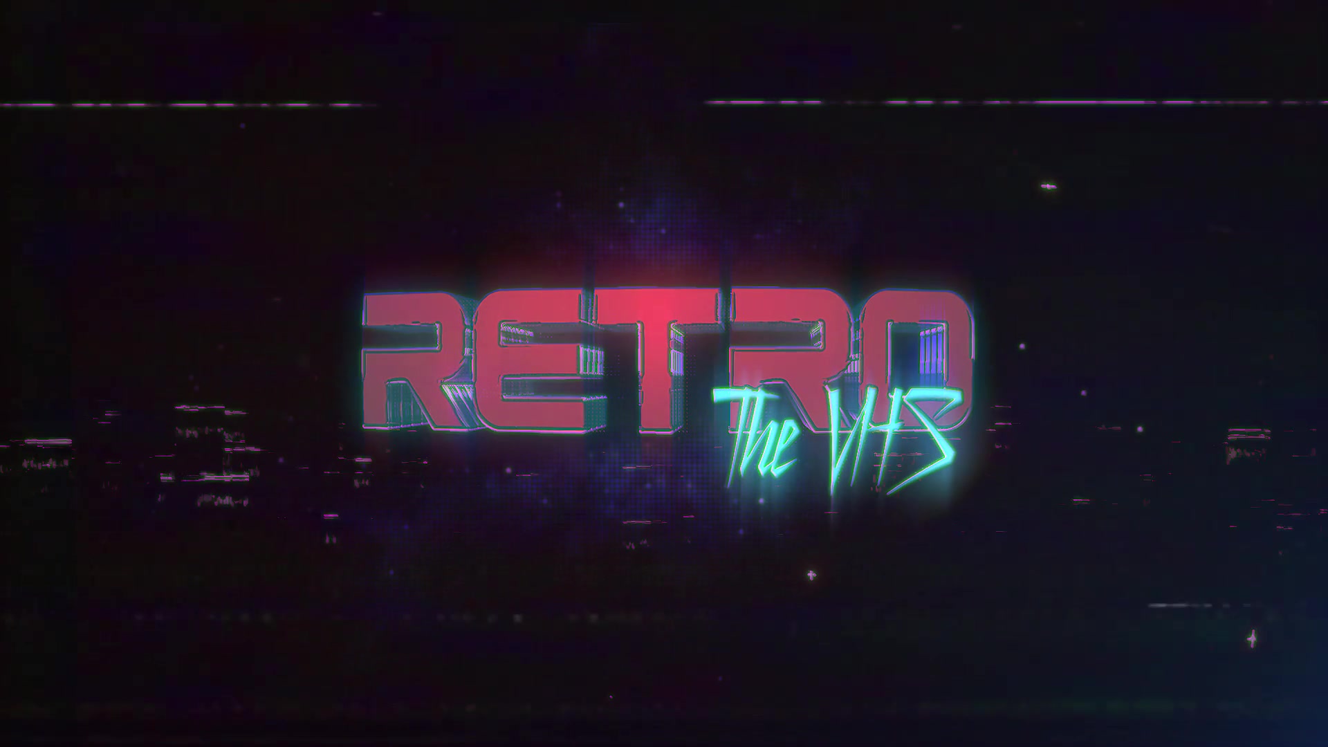 Retro VHS Logo Opener Videohive 38365571 After Effects Image 2