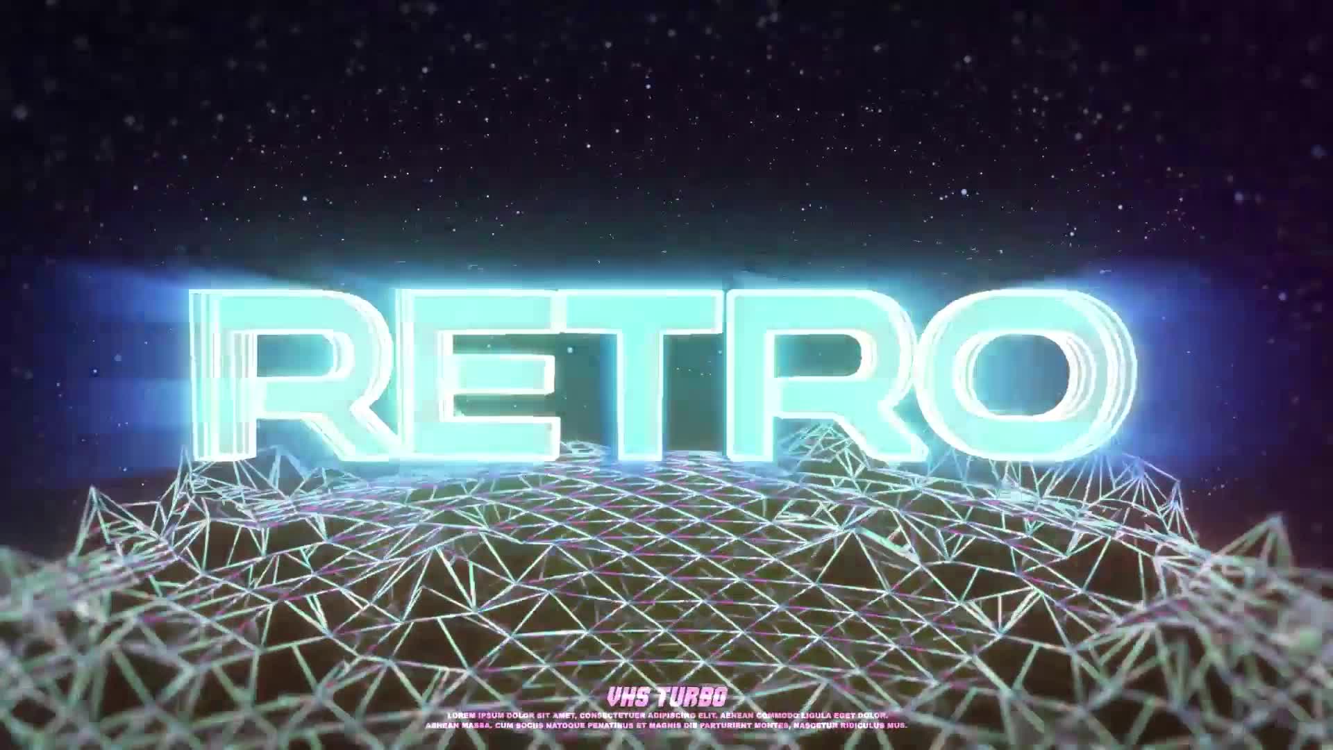 Retro VHS Logo Videohive 23864590 After Effects Image 2