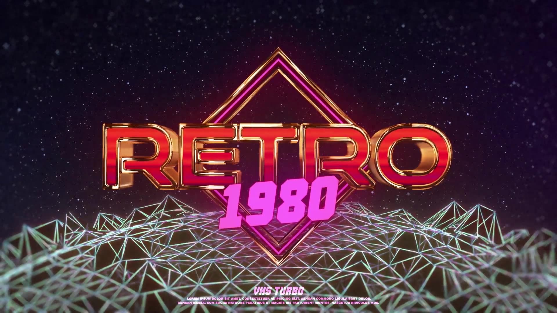 Retro VHS Logo Videohive 23864590 After Effects Image 4