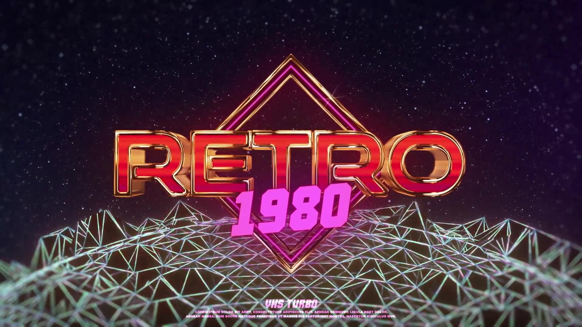 Retro VHS Logo Videohive 23864590 After Effects Image 5