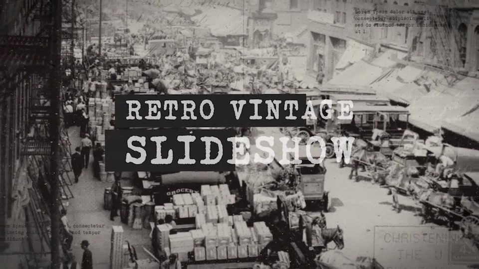 Retro Vintage Slideshow - Download Videohive 20935728