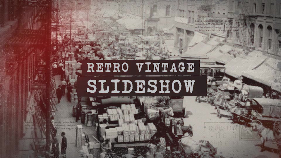 Retro Vintage Slideshow - Download Videohive 20935728