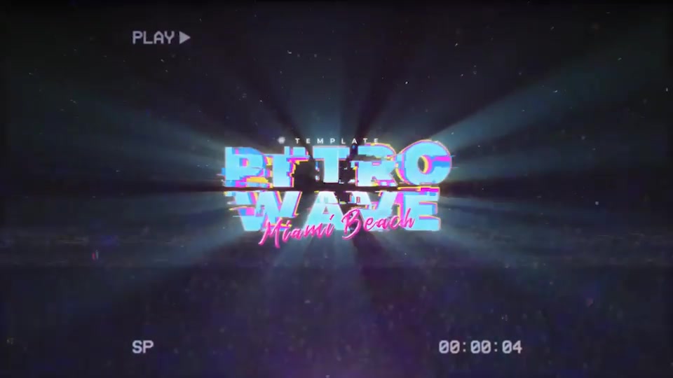 Retro Wave Intro Videohive 31004869 After Effects Image 9