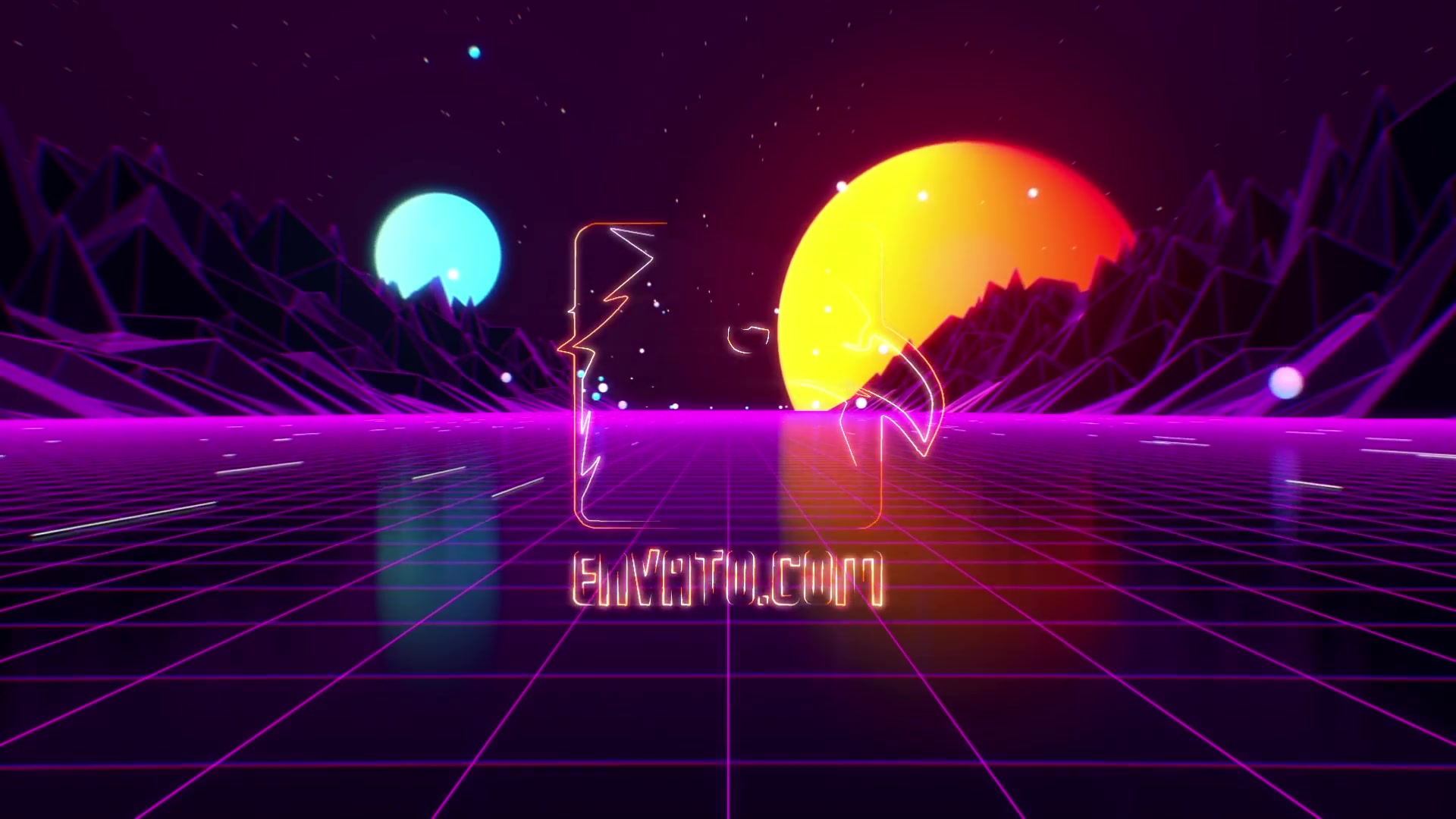 Retro Wave Intro Videohive 21406895 After Effects Image 4