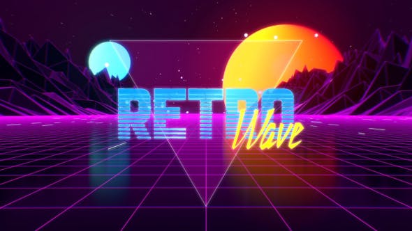 Retro Wave Intro - Download Videohive 21406895