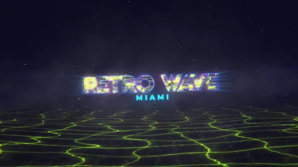 Retro Wave Intro Videohive 30466721 After Effects Image 11