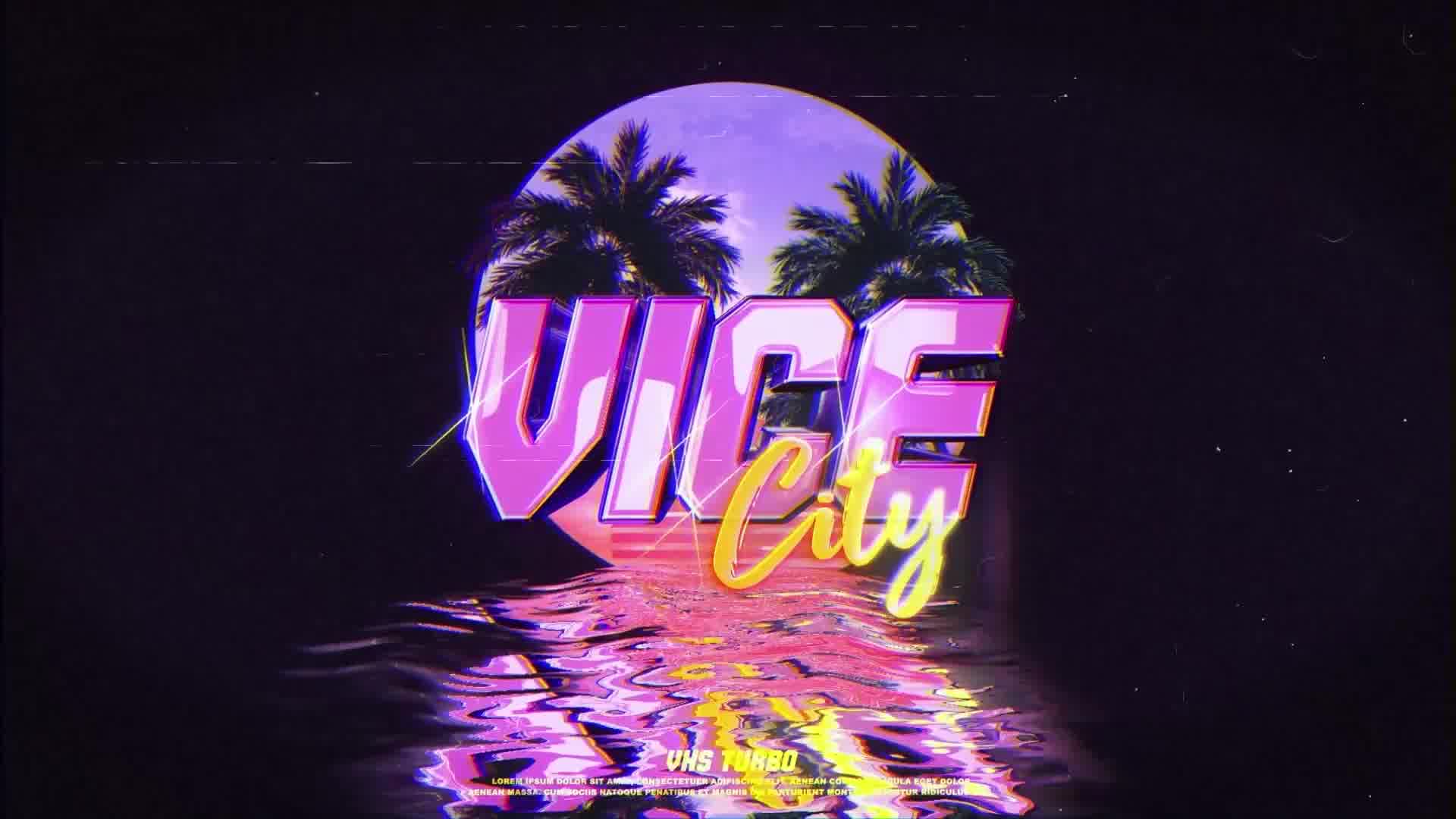 Retro Wave Logo Videohive 24462182 After Effects Image 10