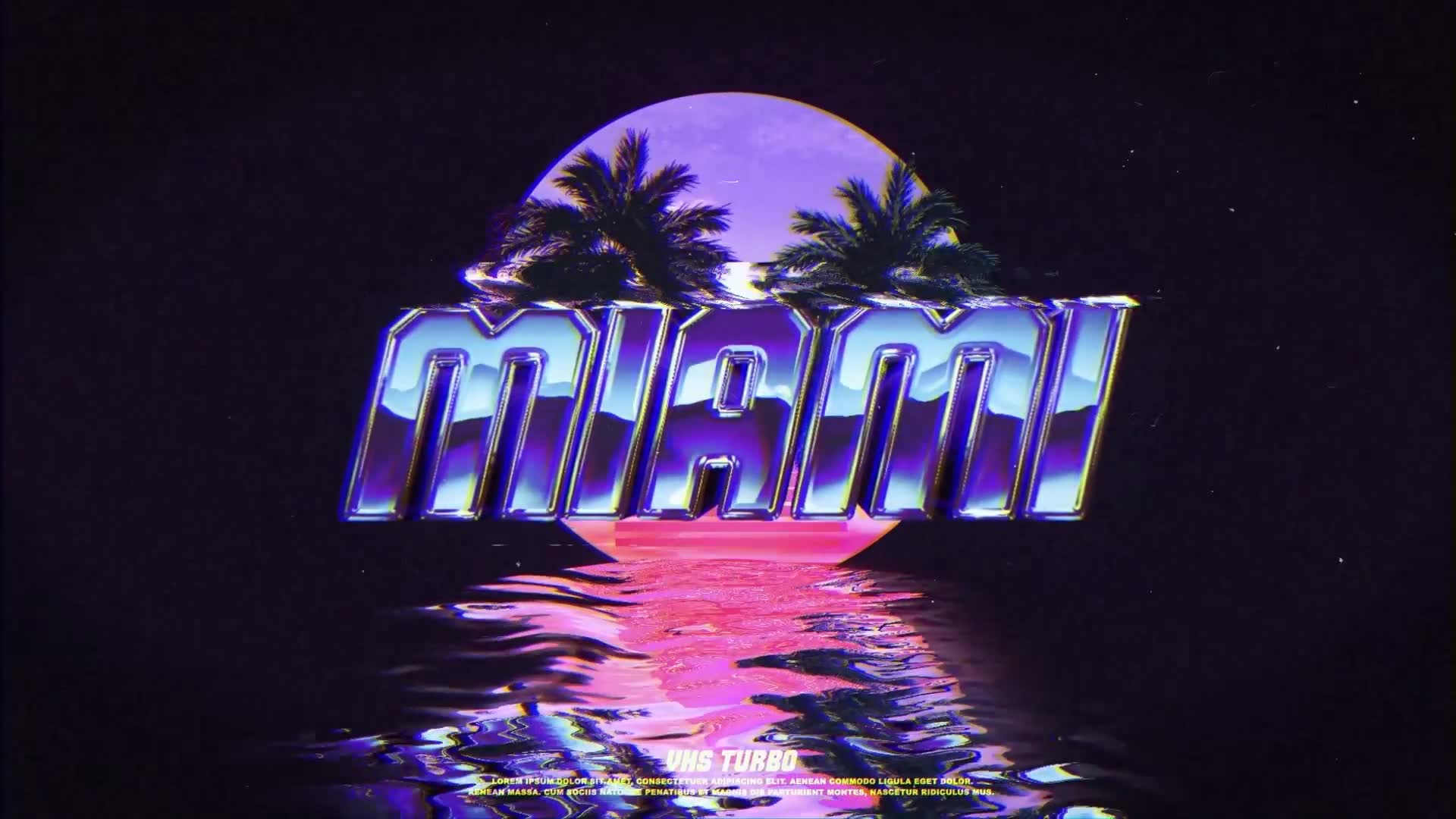Retro Wave Logo Videohive 24462182 After Effects Image 2