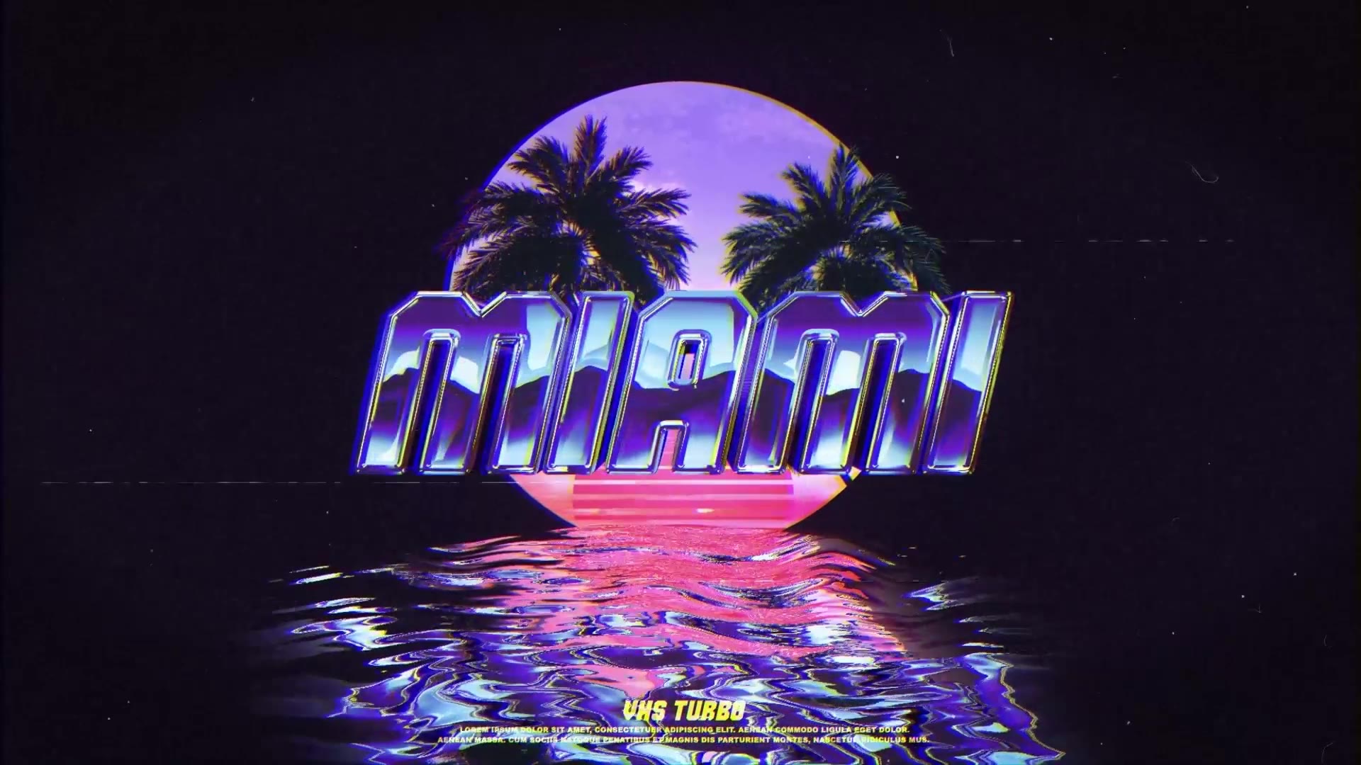 Retro Wave Logo Videohive 24462182 After Effects Image 3