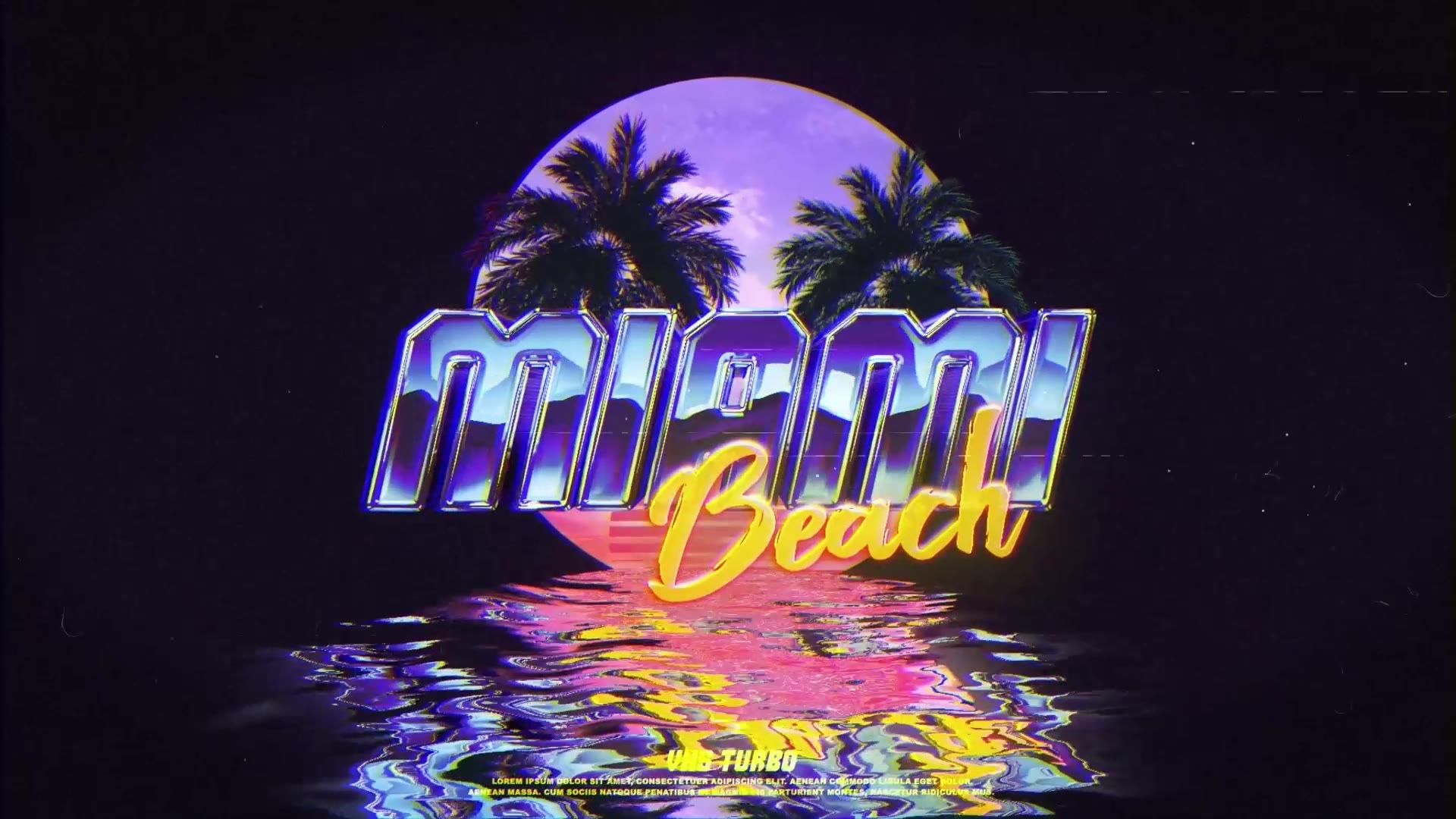 Retro Wave Logo Videohive 24462182 After Effects Image 5