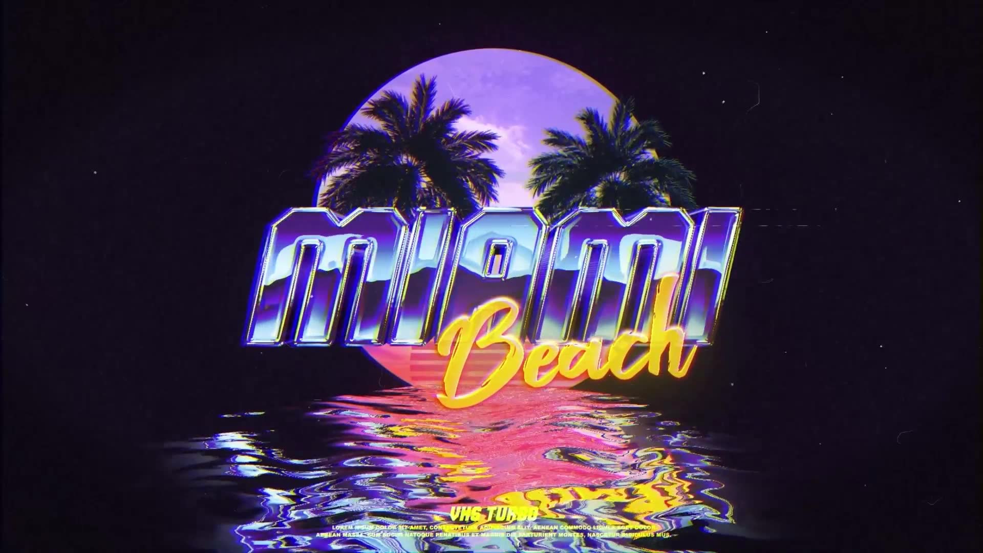 Retro Wave Logo Videohive 24462182 After Effects Image 6