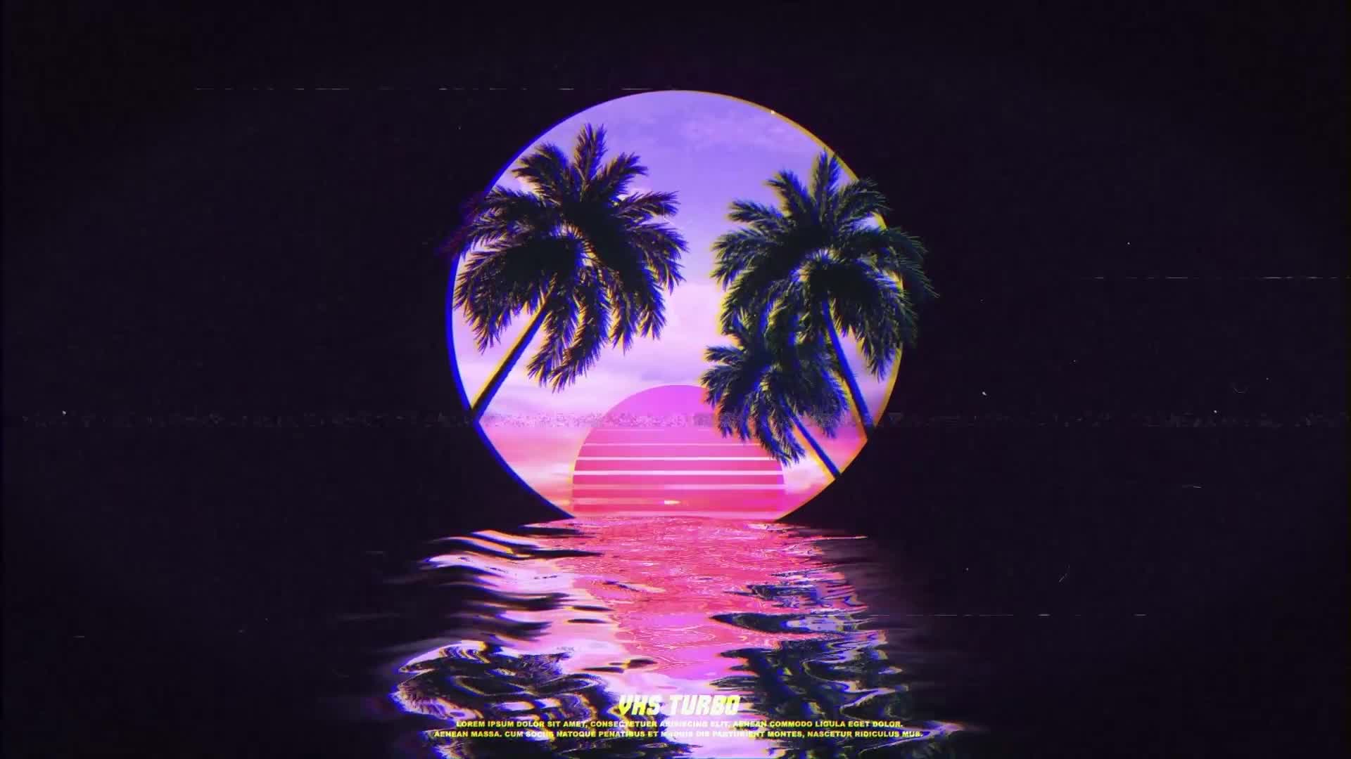 Retro Wave Logo Fast Download 24462182 Videohive After Effects