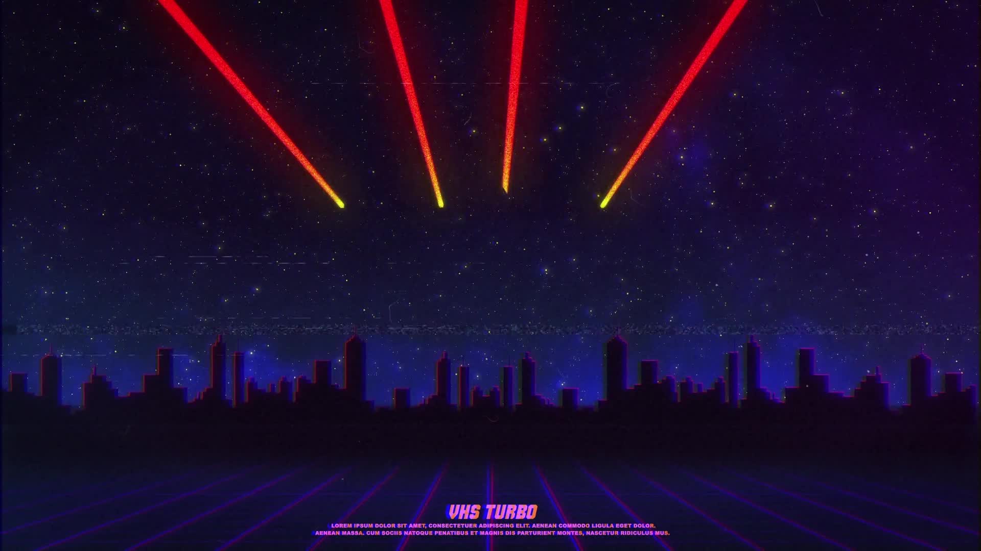 Retro Wave Logo Videohive 24392695 After Effects Image 1