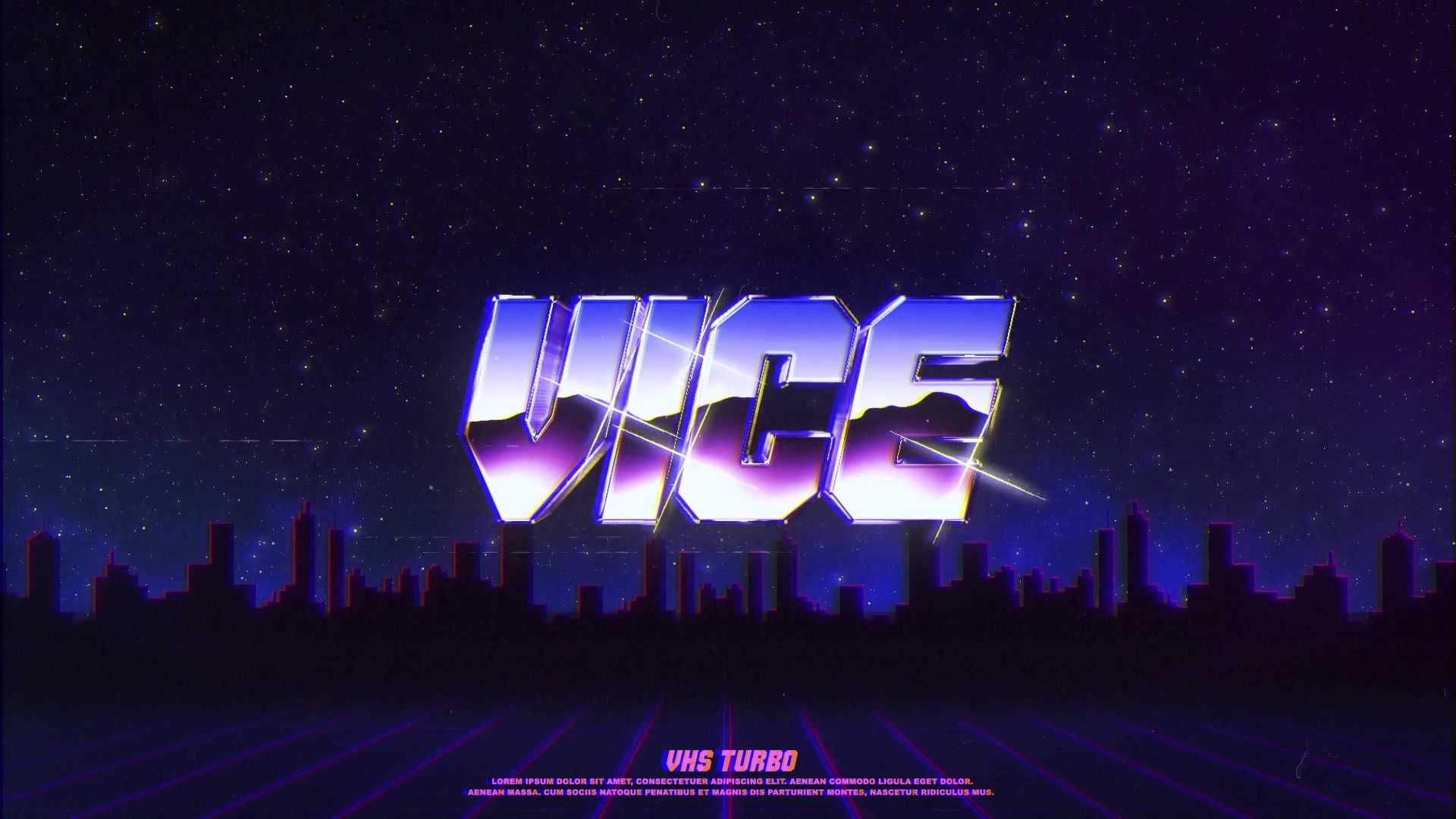Retro Wave Logo Videohive 24392695 After Effects Image 4