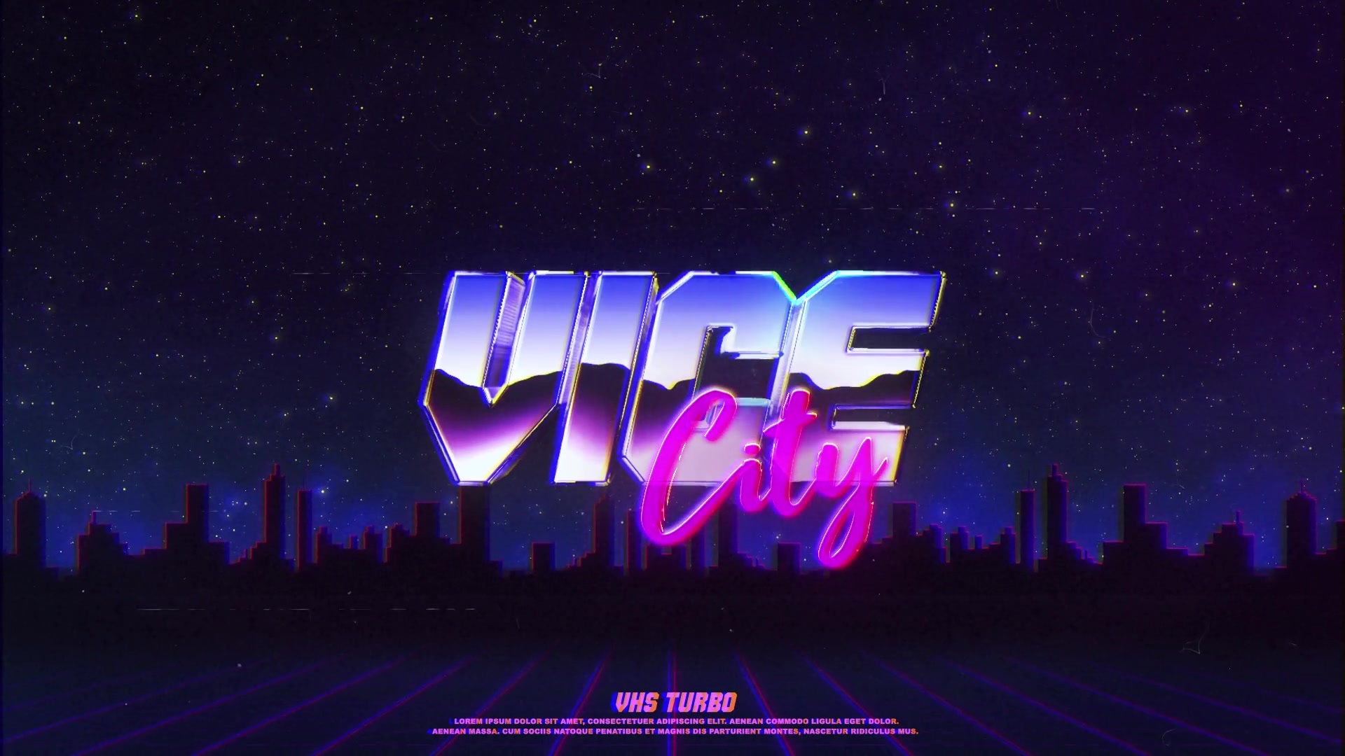 Retro Wave Logo Videohive 24392695 After Effects Image 5
