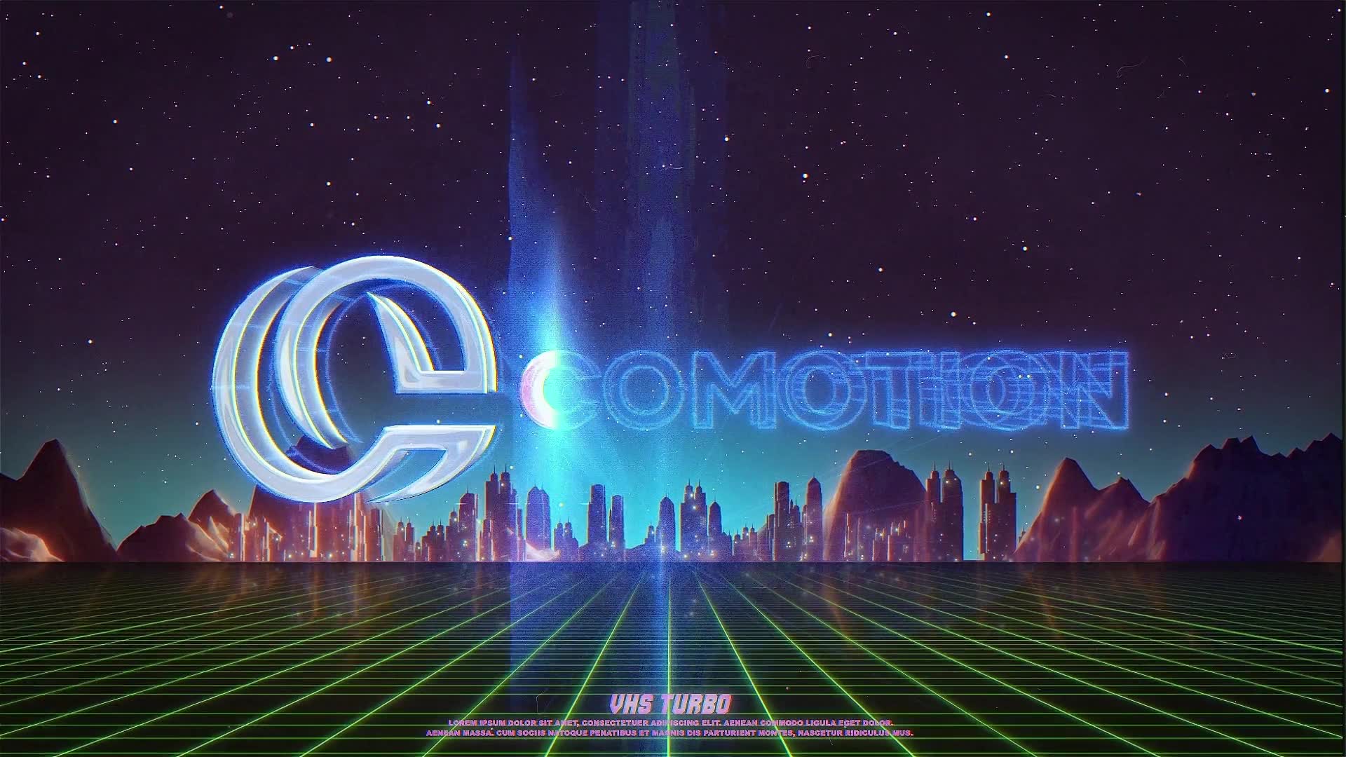 Retro Wave Logo Videohive 29832544 After Effects Image 2