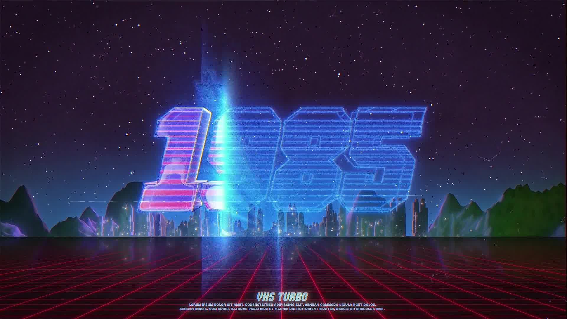 Retro Wave Logo Videohive 29832544 After Effects Image 8
