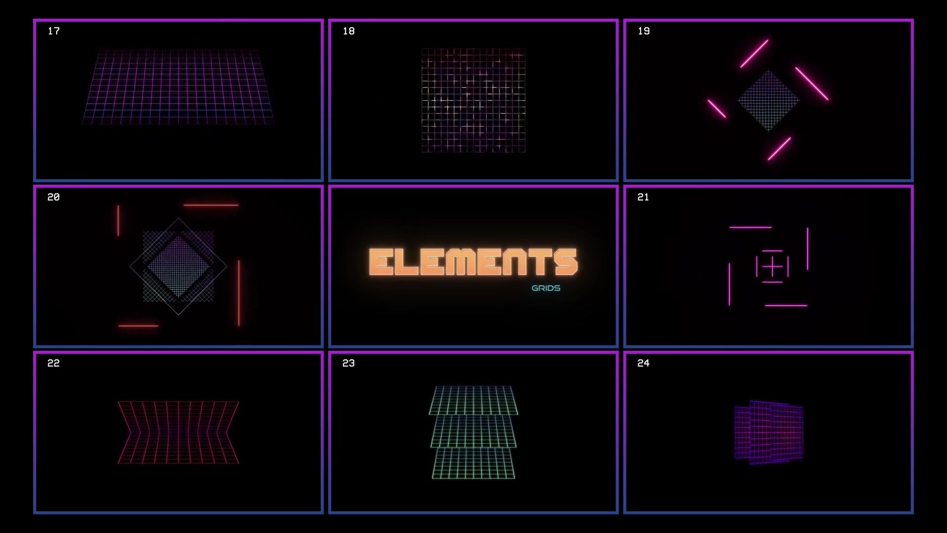 Retro Wave Pack Videohive 28786036 After Effects Image 10
