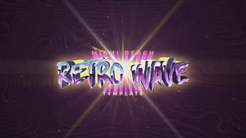 Retro Wave Title Videohive 34065016 Premiere Pro Image 3