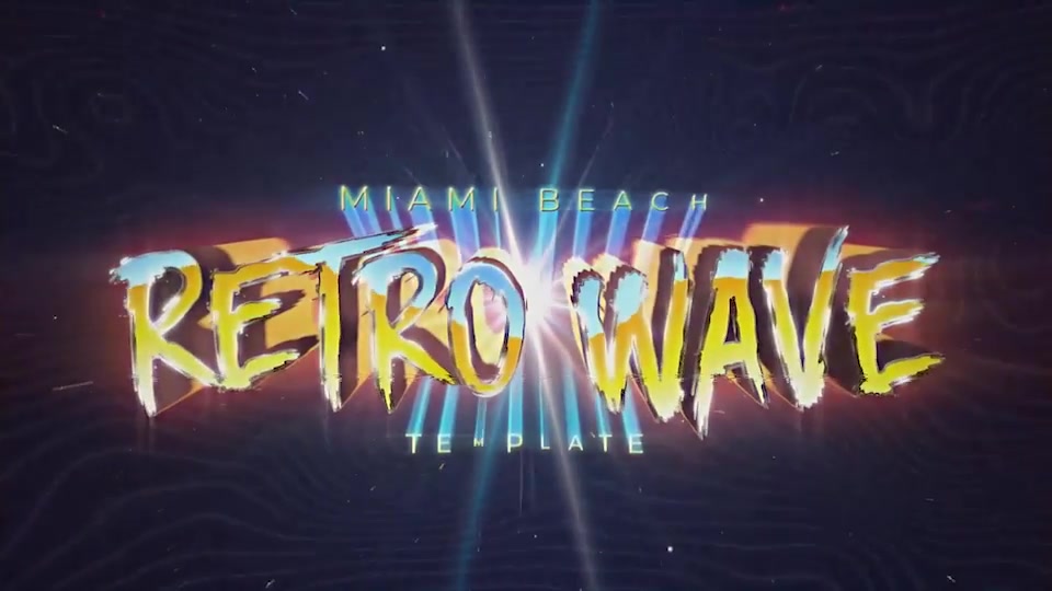 Retro Wave Title Videohive 34065016 Premiere Pro Image 6