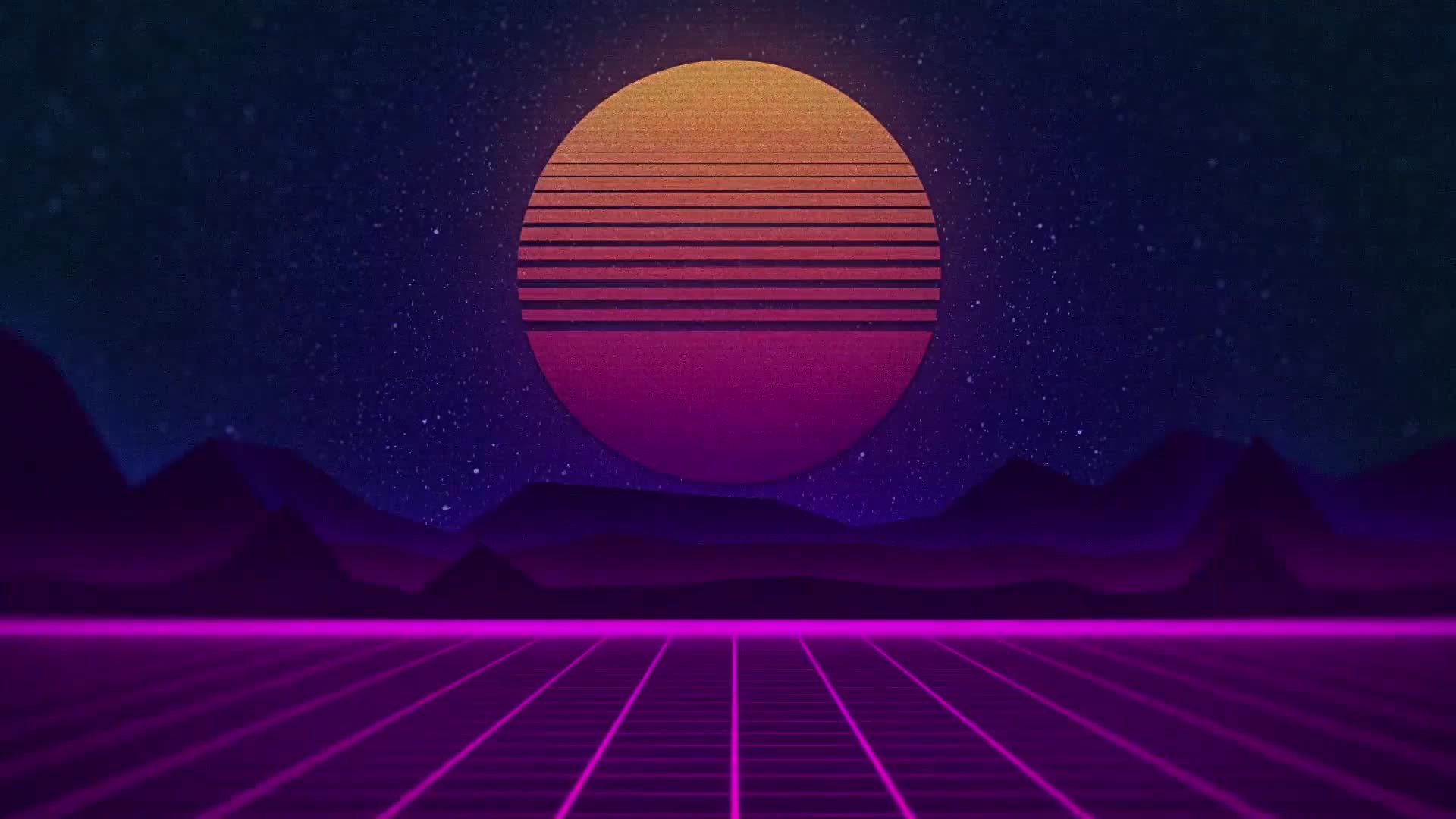 Retrowave Audio React Videohive 23825219 After Effects Image 1