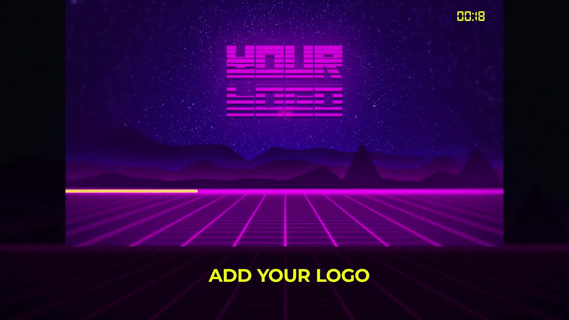 Retrowave Audio React Videohive 23825219 After Effects Image 5