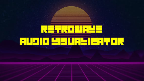 Retrowave Audio React - 23825219 Videohive Download