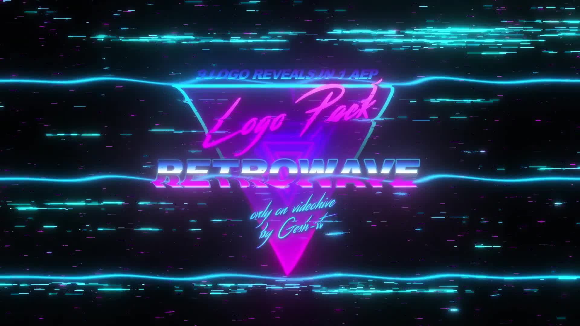 Retrowave Logo Videohive 35939832 After Effects Image 1