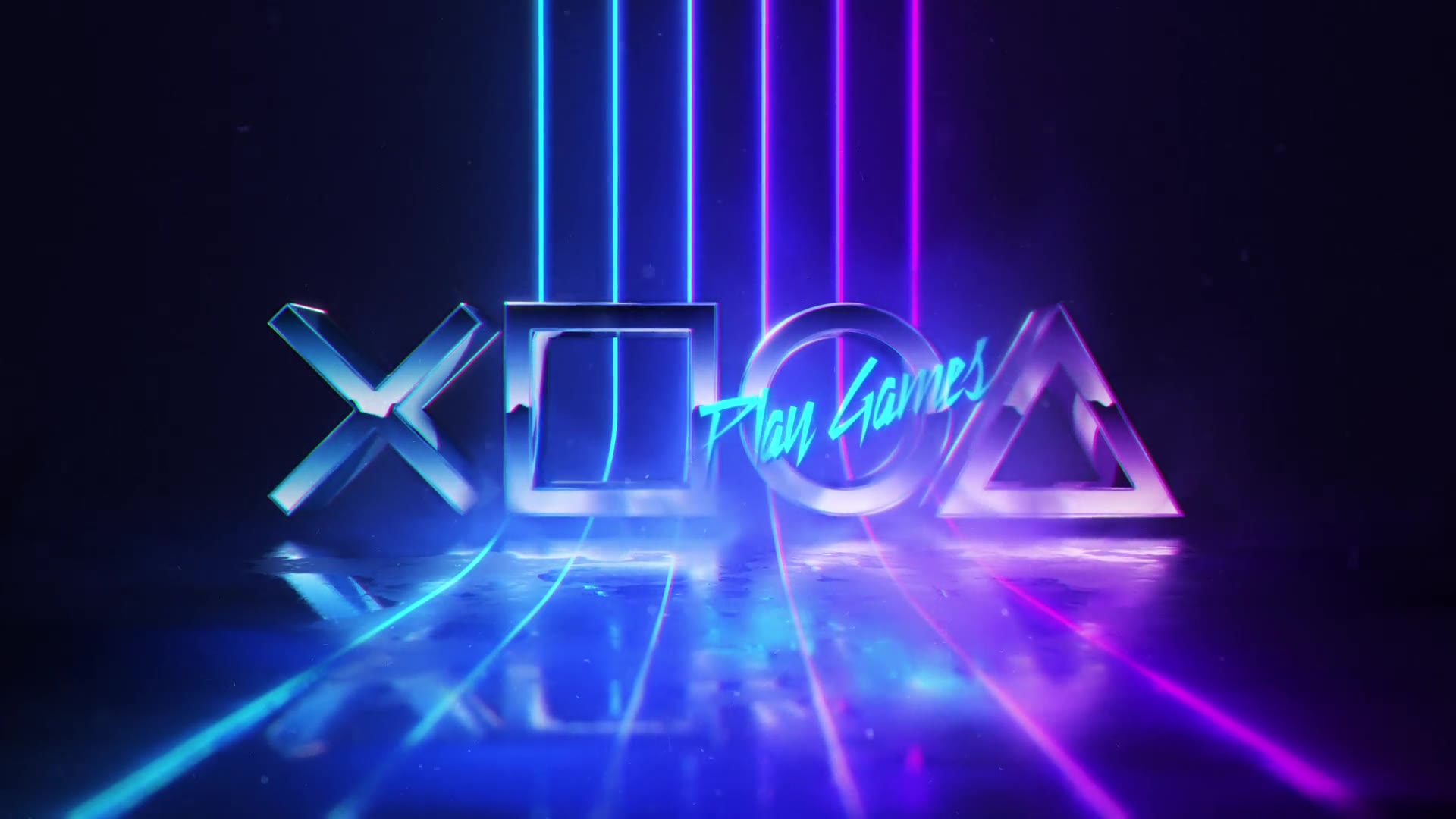 Retrowave Logo Reveal Videohive 51374779 After Effects Image 6