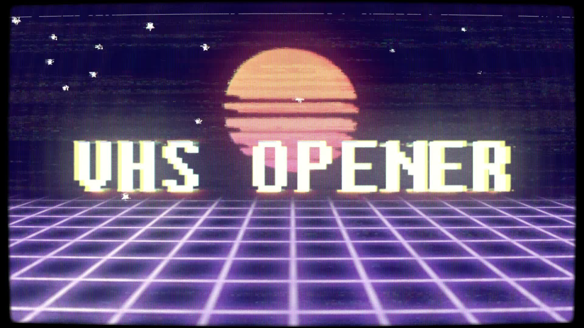 Retrowave Opener Videohive 32656750 After Effects Image 1