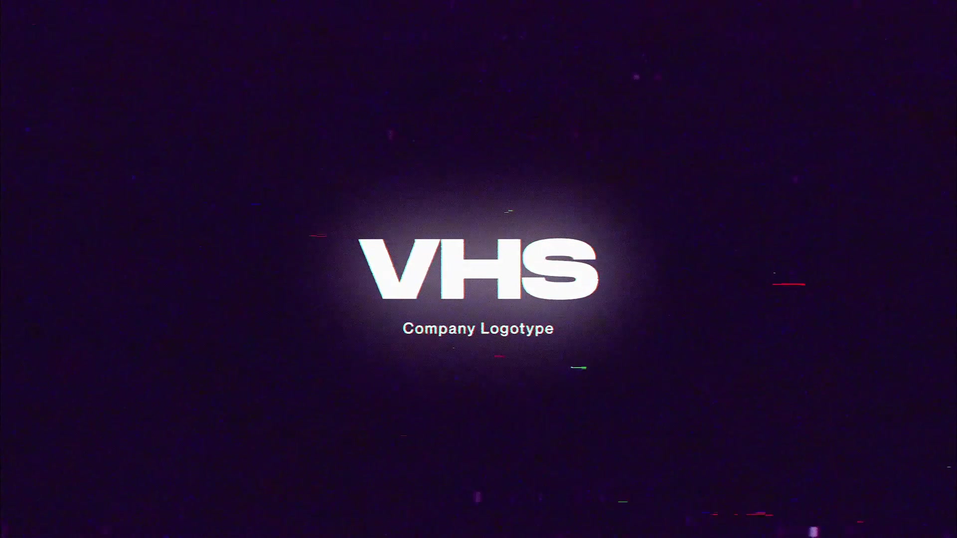 Rewind VHS Logo Reveal Videohive 52779804 After Effects Image 8